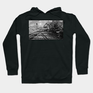 Signal house on the Bure Valley railway Hoodie